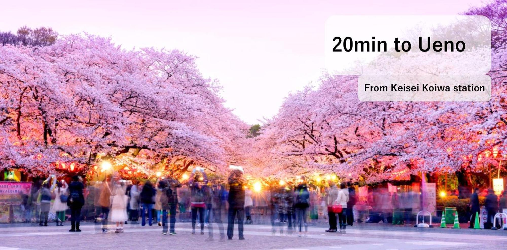 Asahistay -Koiwa, Free Parking O, Whole Family House, Japanese Garden Taste โตเกียว ภายนอก รูปภาพ